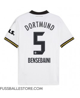 Günstige Borussia Dortmund Ramy Bensebaini #5 3rd trikot 2024-25 Kurzarm